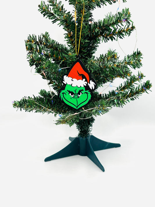Grinch Christmas Ornament Fun Holiday Decor Unique Tree Decoration Perfect for Christmas Lovers Whimsical Gift for Dr. Seuss Fans