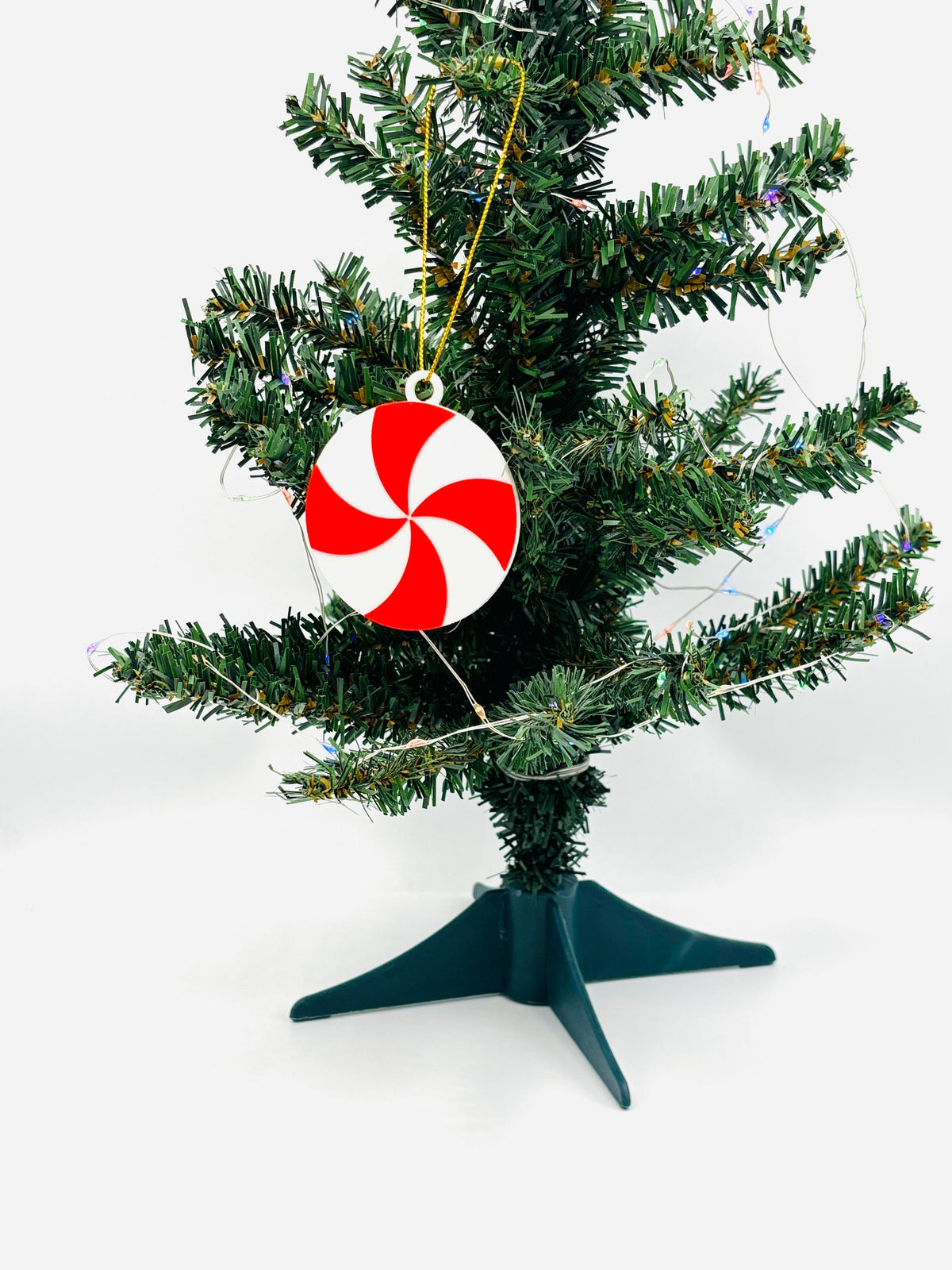 Peppermint Christmas Ornament Festive Holiday Decor Classic Tree Decoration Perfect for Christmas Lovers Unique Gift for the Holiday Season
