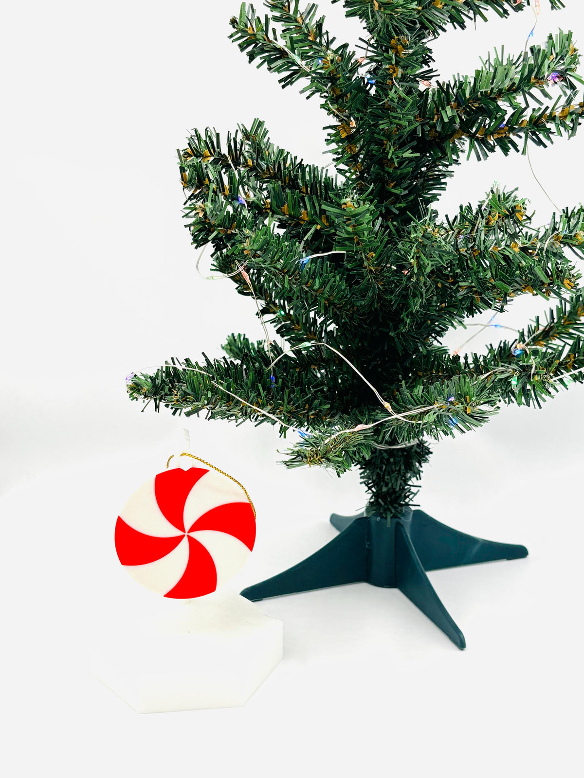 Peppermint Christmas Ornament Festive Holiday Decor Classic Tree Decoration Perfect for Christmas Lovers Unique Gift for the Holiday Season