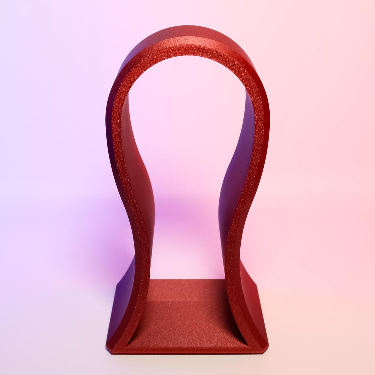 Sculptural Headphone Stand Unique Headset Holder Artistic Desk Decor Modern Headphone Display Perfect Gift for Gamers and Music Lovers