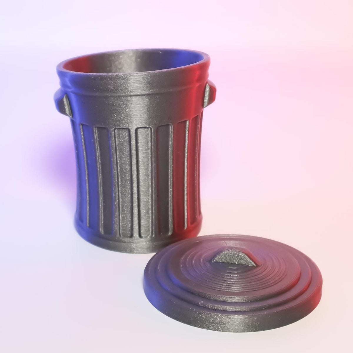 Mini Trash Can Cute Desktop Organizer Compact Waste Bin Fun Office Decor Perfect for Small Spaces and Desk Organization