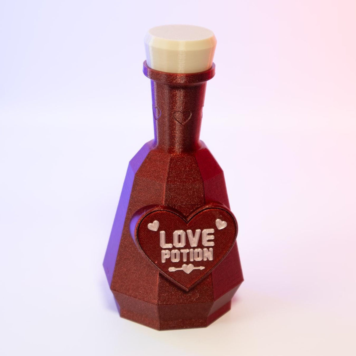 Love Potion Stash Bottle Magical Storage Jar Fun Home Decor Unique Gift for Potion Lovers Perfect for Small Trinkets and Keepsakes
