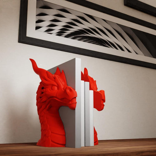 Dragon Book Holder Epic Fantasy Decor Unique Desk Organizer Durable and Stylish Gift for Book Lovers and Fantasy Enthusiasts