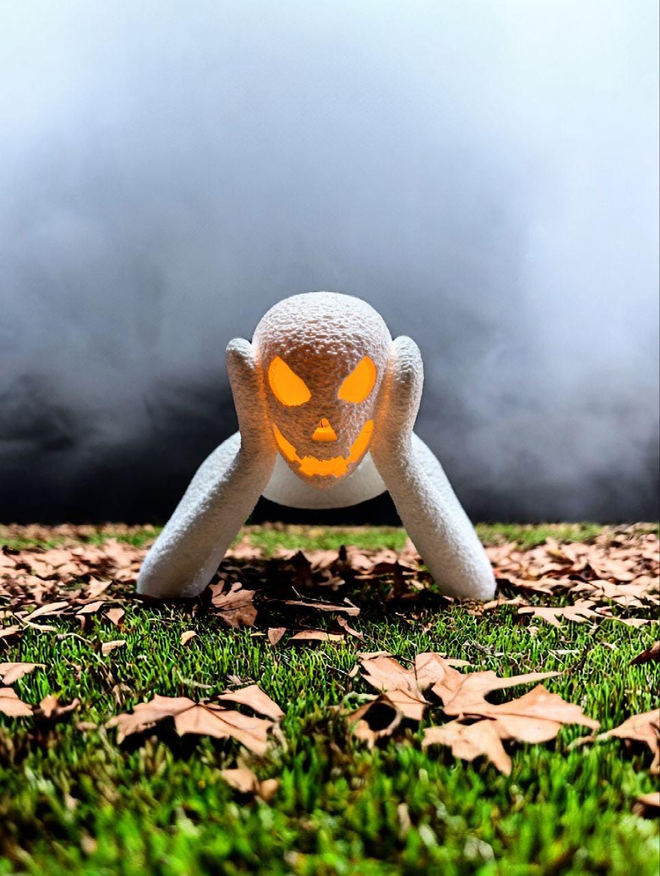 Nobody Lantern Spooky Halloween Decor Unique Ghostly Lantern Perfect for Haunted Atmospheres and Halloween Lovers