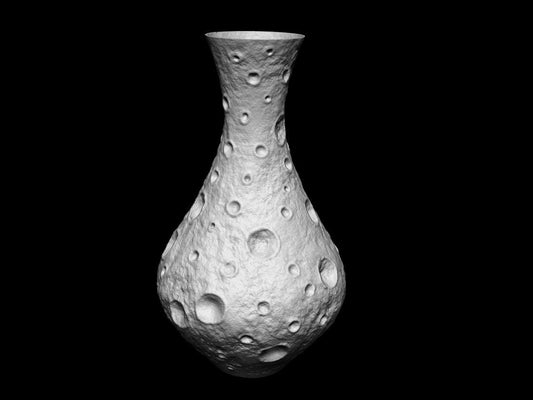 Moon Vase Elegant Decorative Vase Modern Minimalist Design Stylish Home Accent Perfect for Flowers or Contemporary Decor