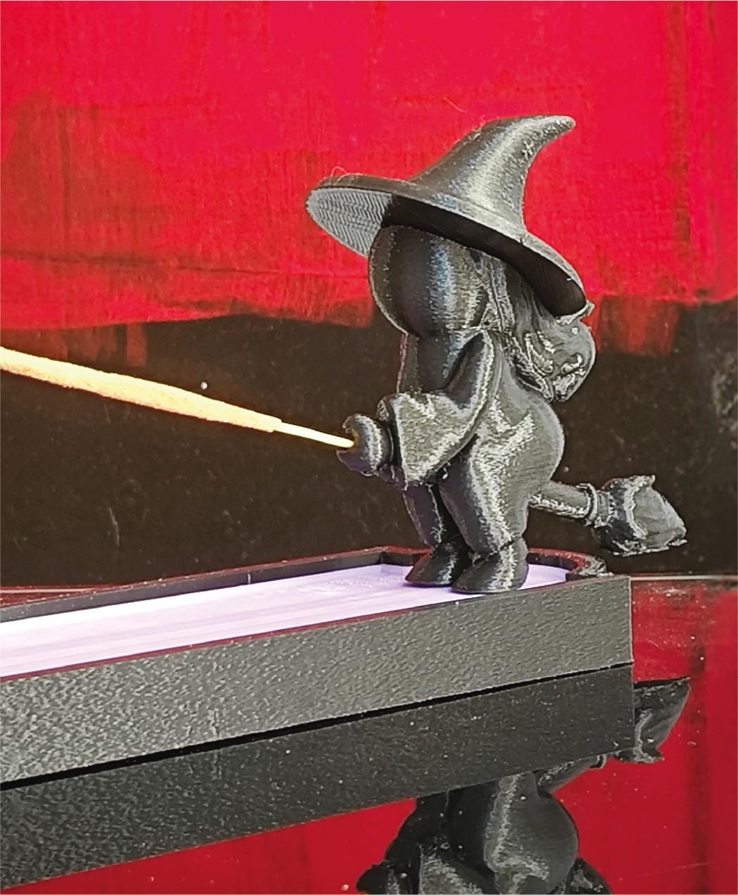 Witch Incense Burner Spooky Halloween Decor Unique Home Accent Perfect Gift for Witchcraft and Magic Lovers Functional and Stylish